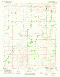 Trousdale 1971 topographic map thumbnail