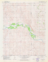 Trout Creek 1979 topographic map thumbnail