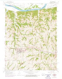 Troy 1961 topographic map preview