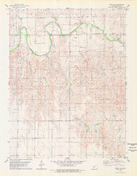 Turkville 1978 topographic map thumbnail