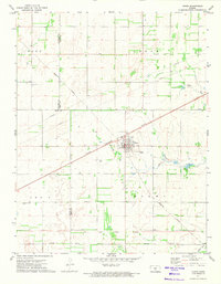 Turon 1971 topographic map thumbnail