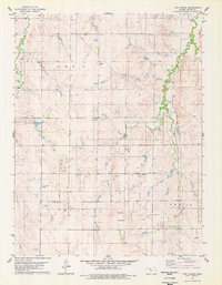 Twin Mound 1978 topographic map thumbnail