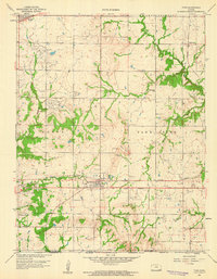 Tyro 1959 topographic map thumbnail