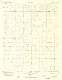 Ulysses NW 1959 topographic map thumbnail