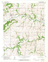 Uniontown 1966 topographic map thumbnail