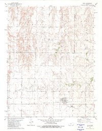 Utica 1981 topographic map thumbnail