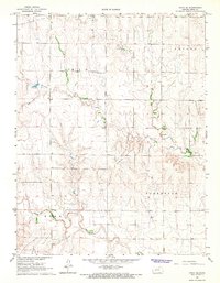 Utica SE 1966 topographic map thumbnail