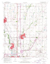 Valley Center 1960 topographic map thumbnail