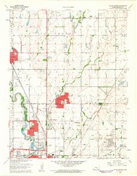 Valley Center 1960 topographic map thumbnail