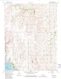 Venango 1957 topographic map thumbnail