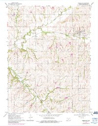 Vermillion 1969 topographic map thumbnail