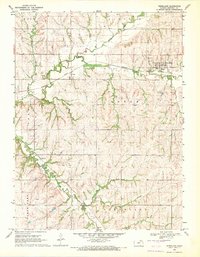 Vermillion 1969 topographic map thumbnail