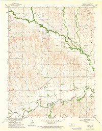 Vesper 1962 topographic map preview