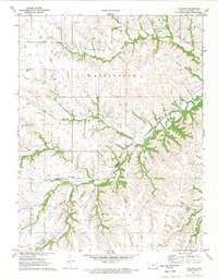 Volland 1971 topographic map thumbnail