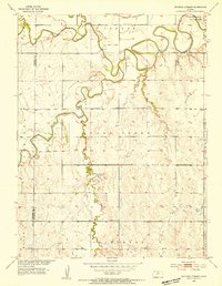 Waconda Springs 1953 topographic map thumbnail