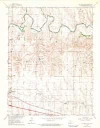 Wa Keeney East topographic map thumbnail