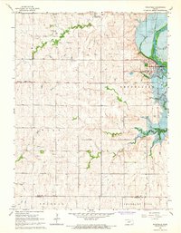 Wakefield 1964 topographic map preview