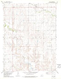 Waldo 1978 topographic map preview