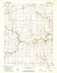 Walker 1961 topographic map thumbnail