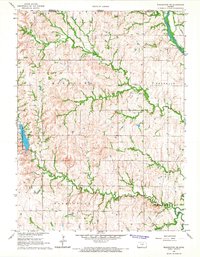 Washington NE 1966 topographic map thumbnail