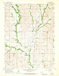 Wayne 1965 topographic map thumbnail