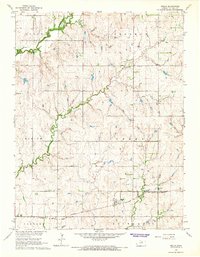 Wells 1965 topographic map thumbnail
