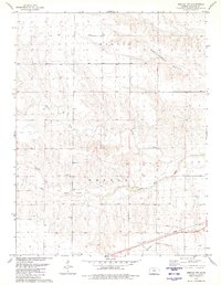 Weskan NW 1979 topographic map thumbnail