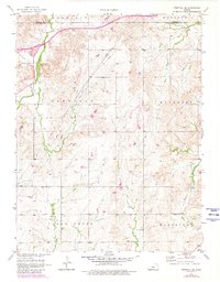 Westfall SE 1957 topographic map thumbnail