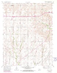 Westfall SW 1957 topographic map thumbnail