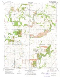 West Mineral 1973 topographic map thumbnail