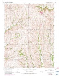 Westmoreland NE 1964 topographic map preview