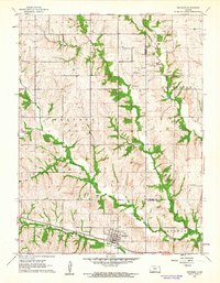 Wetmore 1961 topographic map thumbnail