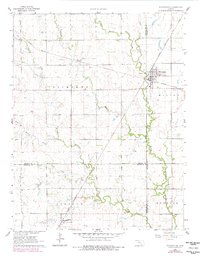 Whitewater 1962 topographic map thumbnail