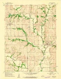 Whiting 1961 topographic map thumbnail