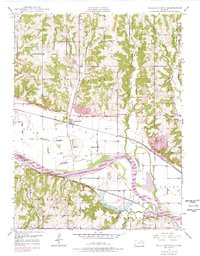 Williamstown 1949 topographic map thumbnail