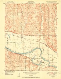Williamstown 1950 topographic map thumbnail