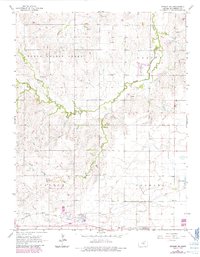 Windom NE 1965 topographic map thumbnail