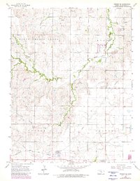Windom NE 1965 topographic map thumbnail