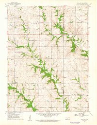 Woodlawn 1961 topographic map thumbnail