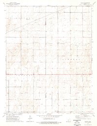 Woods 1974 topographic map thumbnail