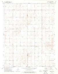 Woods SE 1974 topographic map thumbnail