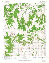 Xenia 1966 topographic map thumbnail