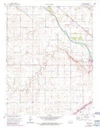 Yaggy 1960 topographic map thumbnail