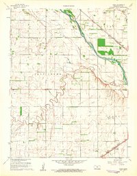 Yaggy 1960 topographic map thumbnail