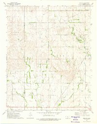 Zenda SE 1973 topographic map thumbnail