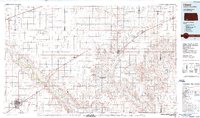 Liberal 1985 topographic map thumbnail
