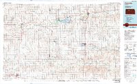 Plainville 1985 topographic map preview