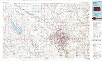 Wichita 1990 topographic map thumbnail