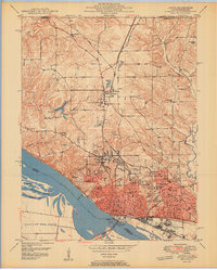 Alton 1950 topographic map thumbnail
