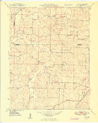 Argo 1948 topographic map preview